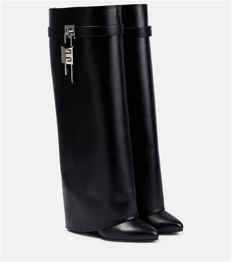 givenchy thigh boots|givenchy shark boots price.